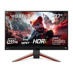 BenQ MOBIUZ EX2710Q Gaming Monitor (27 inch, IPS, 1440P, 165 Hz 1ms HDR 400, FreeSync Premium, 144 Hz compatible)