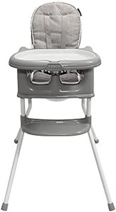 Cosco Sit Smart 4 In 1 High Chair, Grey 1 Count (Pack of 1)
