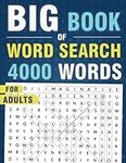 4000 Word Search for Adults Large P