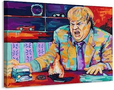 IGDOXKP Chris Farley Funny Portrait Poster Vintage Movie Tommy Boy Art Poster Canvas Poster Wall Art Decor Print Picture Paintings for Living Room Bedroom Decoration Frame-style 16x12inch40x30cm