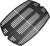 Criditpid 7646 Cooking Grates for Weber Q300 Q320 Q3000 Q3200 Series Gas Grills, Cast Iron Grill Grates Replacement Parts for Weber Q300