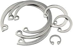 50pcs 24mm,304 Stainless Steel C-Clips,Internal Circlip,Snap Ring,Internal Retaining Ring