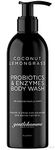 Probiotic Body Wash for Men - Enzymes & Natural Probiotics Formula for Sensitive Skin - Organic & Natural Ingredients - Gently Cleans & Moisturize Skin with Acne, Psoriasis, Rosacea - 16 fl oz.