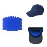 Shapers Image 4 Count CapPro Baseball Crown Insert for Fitted Caps and Snapback, Blue, One size