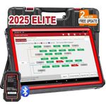 LAUNCH X431 PRO3S+ V5.0 2026 Car Diagnostic Tool OE Topology Mapping Ecu Coding, 55+ Service, Scan HD Truck, Bi-Directional Launch Diagnostic Tool with IMMO, CANFD, DOIP, FCA AutoAuth 2 Year Update