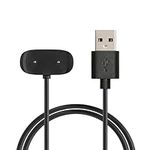 kwmobile USB Cable Charger Compatible with Huawei Amazfit Bip 5 / GTR Mini/Amazfit Active/Active Edge Cable - Charging Chord for Smart Watch - Black