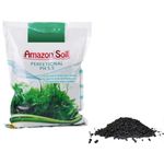 Aqualyf Pets Aqua Soil Planted Aquarium Substrate Aquarium Soil (1L) with 1 Grass mat Seed packet