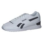 Reebok Unisex Glide Ripple Clip Sneaker, FTWWHT/VECNAV/FTWWHT, 9 UK