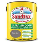 Sandtex 5L Slate Grey Masonry Paint