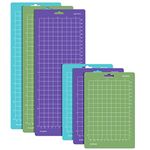 6Pcs Cutting Mat for Cricut Joy 4.5” X12”+ 4.5”X6.5” (Standardgrip, Lightgrip, Stronggrip), Non-Slip&Durable Replacement Cutting Mat, Adhesive Sticky Cutting Mats for Cricut Joy Accessories