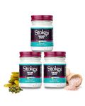 Stokes Real Tartare Sauce 3PK, Smooth & Creamy Tartare Sauce, Perfect For Fish Dishes, Award Winning Gluten Free Tartare Sauce Made With Gherkins & Capers, Beautifully Balanced Flavour, 200g Glass Jar