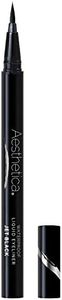 Aesthetica Felt Tip Liquid Eyeliner Pen - Fast-drying Waterproof & Smudge Proof Eye Liner (Jet Black)