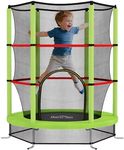 HOMCOM 4.6FT Kids Trampoline for To