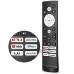 Replacement Remote Control for Hisense Smart Google TV，for Hisense UHD 4K ULED Google TVs