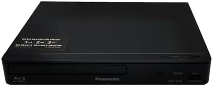 MultiRegionMagic Blu-ray Player Compatible with Panasonic DMP-BD84EB-K Multi-Region, Blu-ray A, B & C and DVD 0-8, DMP-BD84