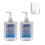 PURELL ADVANCED HAND SANITISER GEL 500mL x 2 Pack, PUMP BOTTLE. Hand Sanitizer Gel kill 99.99% of most common germs. 70% alcohol formulation with moisturisers