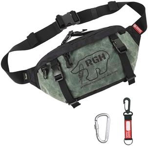 Rough Enough Tactical Fanny Pack 4L Waist Bag Daily EDC, Army Green
