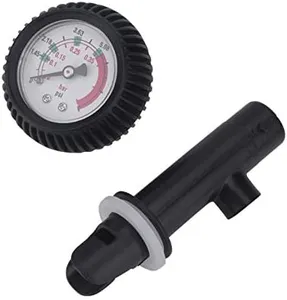 Keenso Kayak Air Pressure Gauge, Kayak Barometer Nylon Inflatable Boat Air Pressure Barometer for Kayak Raft Rowing