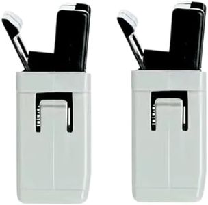 2Pcs MFG61979001 Locker Microwave Slide Out Hood Locker Fit for LG Microwave, MFG61979001 Locker Compatible with Kenmore Microwave Ovens (black or white)