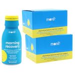 More Labs Morning Recovery, Liver Support Drink (Pack of 24), Original Lemon Flavor, Hovenia Dulcis, Milk Thistle, Prickly Pear, Korean Red Ginseng, B Vitamins, Electrolytes, No Artificial Flavors