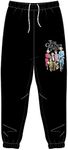 Golden Girls Character Photo Unisex Adult Black Graphic Sweatpants - M