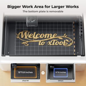 xTool M1 10W Laser Engraver and Cutter – Compact Desktop Machine