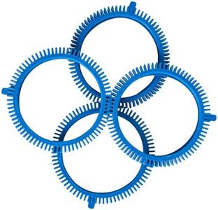 ULTRA DURABLE 896584000-143 Blue Front Tire Kit, Front Tire with Hump for Pool Cleaner 2X, 4X, Pressure, Standard Front Tire, Kit for Poolvergnuegen Pool Cleaners