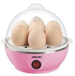 ARDAKI Egg Boiler Machine, Instant Egg Boiler Upto 7 Egg at a Time, Automatic Off, Easy and Quick Operation, Electric Egg Boiler machine, Egg Cooker, Egg Poacher, Multicolor