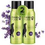 PAWFUME Premium Grooming Spray Dog Spray Deodorizer Perfume For Dogs - Dog Cologne Spray Long Lasting Dog Sprays - Dog Perfume Spray Long Lasting After Bath- Dog deodorizing Spray (Lavender, 2-Pack)