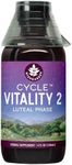 WishGarden Herbs Cycle Vitality 2 Luteal Phase - Plant-Based Progesterone Supplement with Wild Yam & Vitex Chasteberry Supports Healthy Menstrual Cycles, Fertility & Healthy Progesterone Levels, 4oz