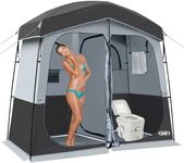 UNP Shower Tent 2 Rooms, Portable P