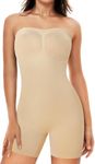 Gotoly Strapless Shapewear Bodysuit