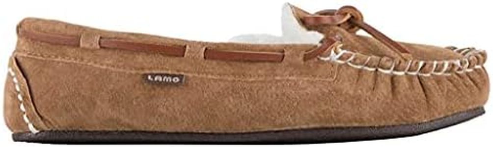 Lamo Lady's Britain Moc Ii Women's Slippers Chestnut - 8.5 Wide, Multi, 8.5 Wide