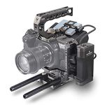 Tilta Camera Cage TA-T01-A-G BMPCC 4K 6K Blackmagic Pocket Cinema Camera 6K Rig Gray (Tactical Kit)