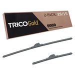 TRICO Gold™ (18-2815) & Inch Pack of 2 Automotive Replacement Windshield Wiper Blades for My Car Premium All Weather Beam Blade for Select Vehicle Models