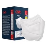 JSP Safety Disposable Vertical Fold Flatmask FFP2 (F621) Pack of 2 Retail Ready