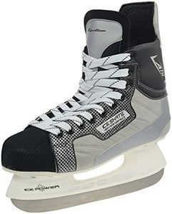 SportTeam Uomo A114 – Pattini da Hockey su Ghiaccio, Uomo, A114 Eishockey Schlittschuhe, Nero, 41
