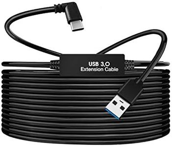 W WDX MAST DYNAPOINT LIMITED VR Link Cable,CompatibleWith Oculus Quest 2/Quest 3 Link Cable 26ft,USB 3.1 to USB C for Quest 2/Steam VR Virtual Reality Headset Game Connection PC,8M