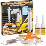 Windshield Repair Kit, Efficient Windshield Crack Repair Kit, Upgraded Windshield Chip Repair Kit with 2 High Strength Repair Resin, Nano Glass Repair Kit Quick Fix for Cracks, Chips