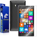 ArmorSuit MilitaryShield Nokia Lumia 930 Screen Protector + Black Carbon Fiber Full Body Skin/Front Anti-Bubble HD Shield w/Lifetime