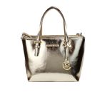 Michael Kors XS Carry All Jet Set Travel Womens Tote, Pale Gold, Pale Gold