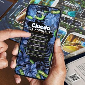 Cluedo Conspiracy Board Game – Mystery Deduction Family Game