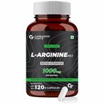 Carbamide Forte L Arginine 1000mg Supplement Per Serving - 120 Veg Capsules