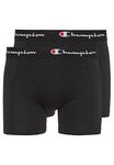 Champion Mens Underwear Basics 2 Pk Boxer Briefs, Black, M UK