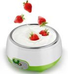 Small Yogurt Maker 15W, Compact DIY Yogurt Maker Machine with Reusable Stainless Steel Container, for Home Organic Yogurt, 4.7 X 6.3inch (US Plug 110V)