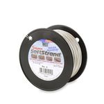 Super Softstrand, Vinyl-Coated Stranded Stainless Steel Picture Wrapping Wire, Size #4, 25 lb / 11 kg, 850 ft / 259 m