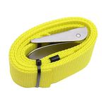 Baoblaze Snorkeling Waist Belt Buckle Scuba Diving Weight Belt for Spear Fishing, Yellow 1.8m