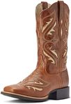 ARIAT Women's Round Up Bliss Western Boot, Midday Tan, 8 US