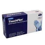 Touchflex N318A-00M N318D-00M disposable nitrile gloves, powder free, blue, size M / 8, 100 pieces