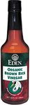 Eden Organic Brown Rice Vinegar, 10 fl oz Amber Glass, Imported